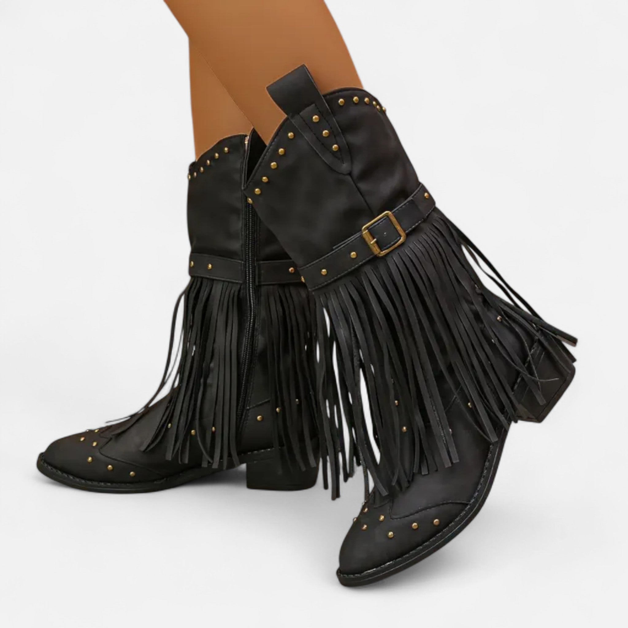 Zeyliah | Women’s Western Boots with Tassel Detail