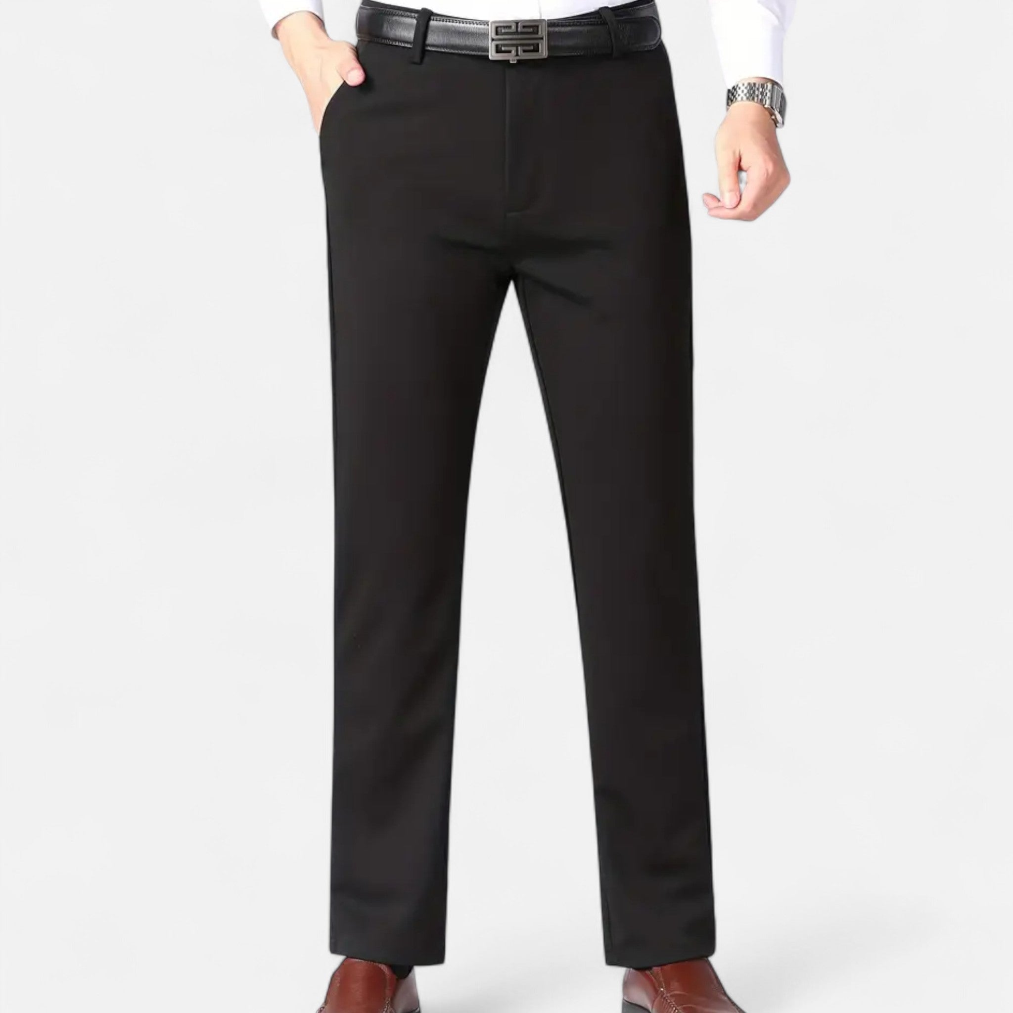 Zeyliah | Men’s Classic Stretch Dress Trousers
