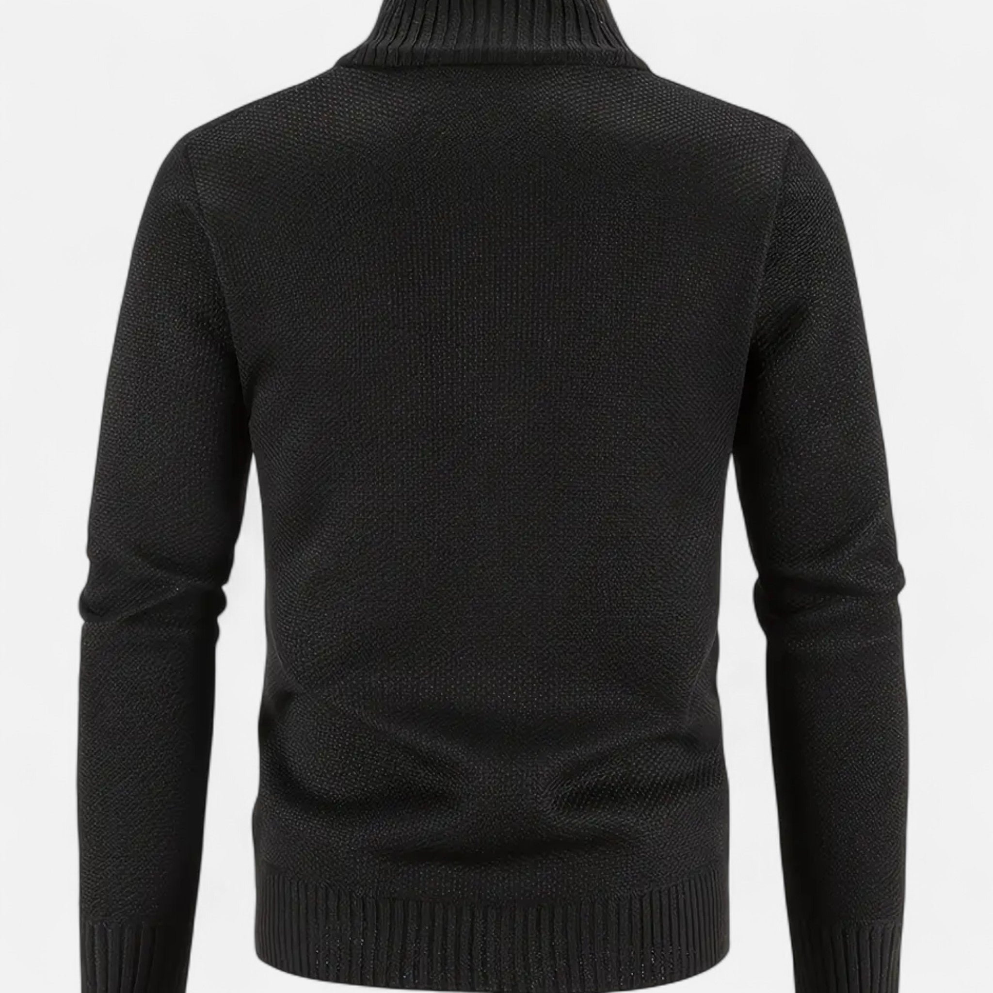 Zeyliah | Men’s Zip-Up Knit Sweater