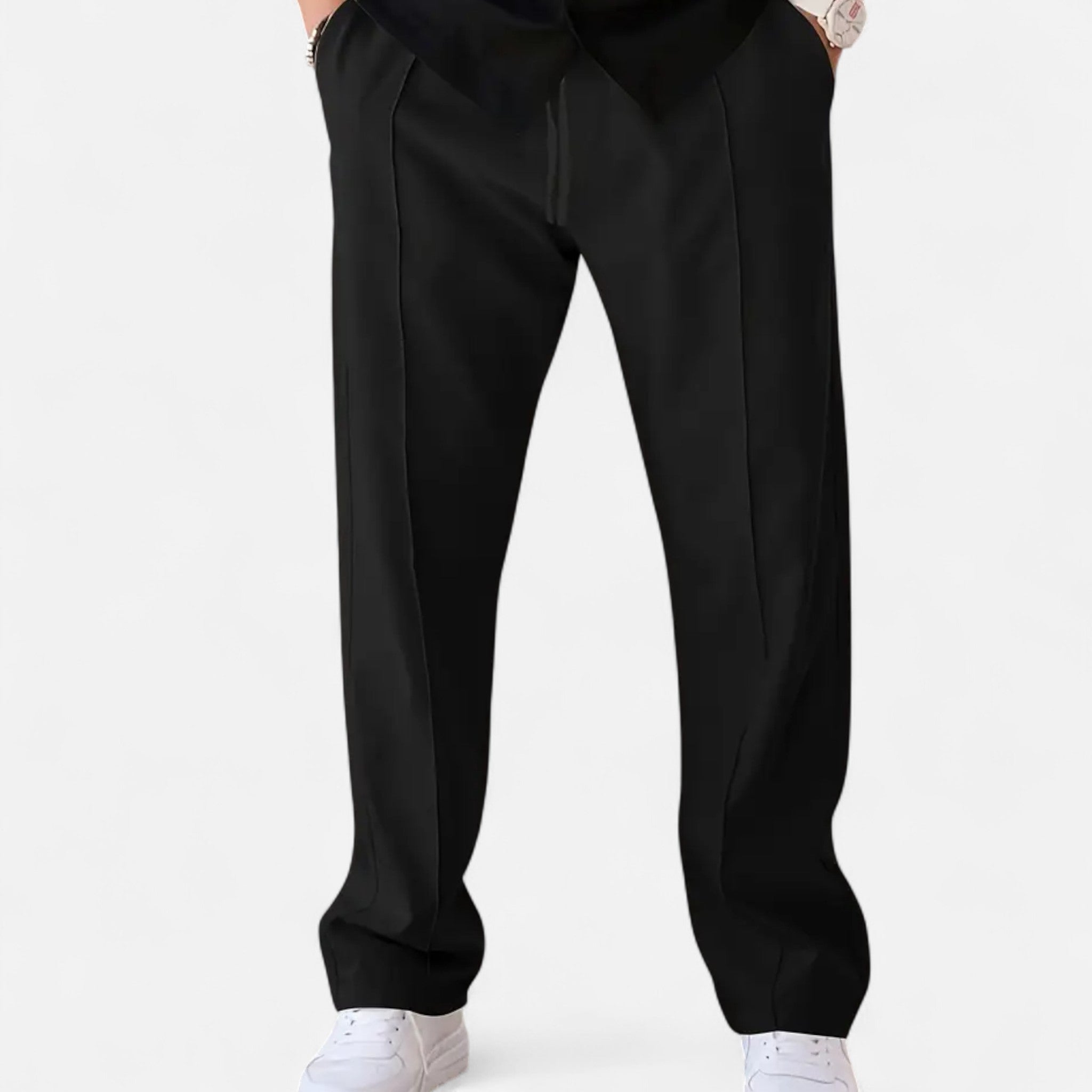 Zeyliah | Men’s Business Trousers with Adjustable Waist
