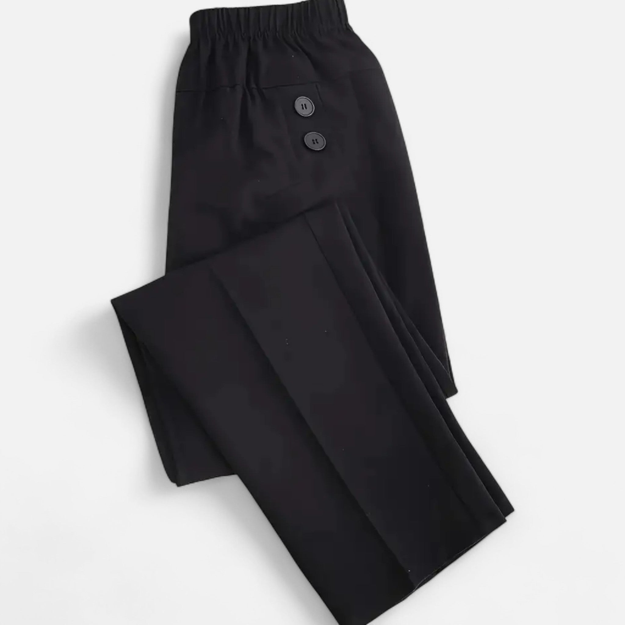 Zeyliah | Women’s Tapered Trousers with Elastic Waist