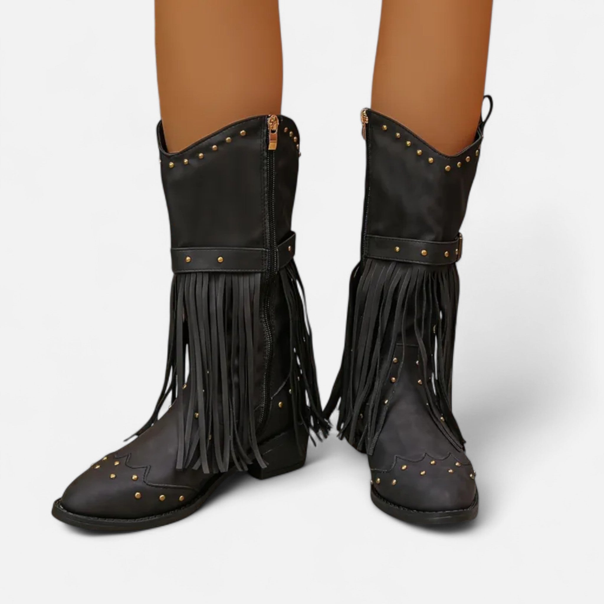 Zeyliah | Women’s Western Boots with Tassel Detail