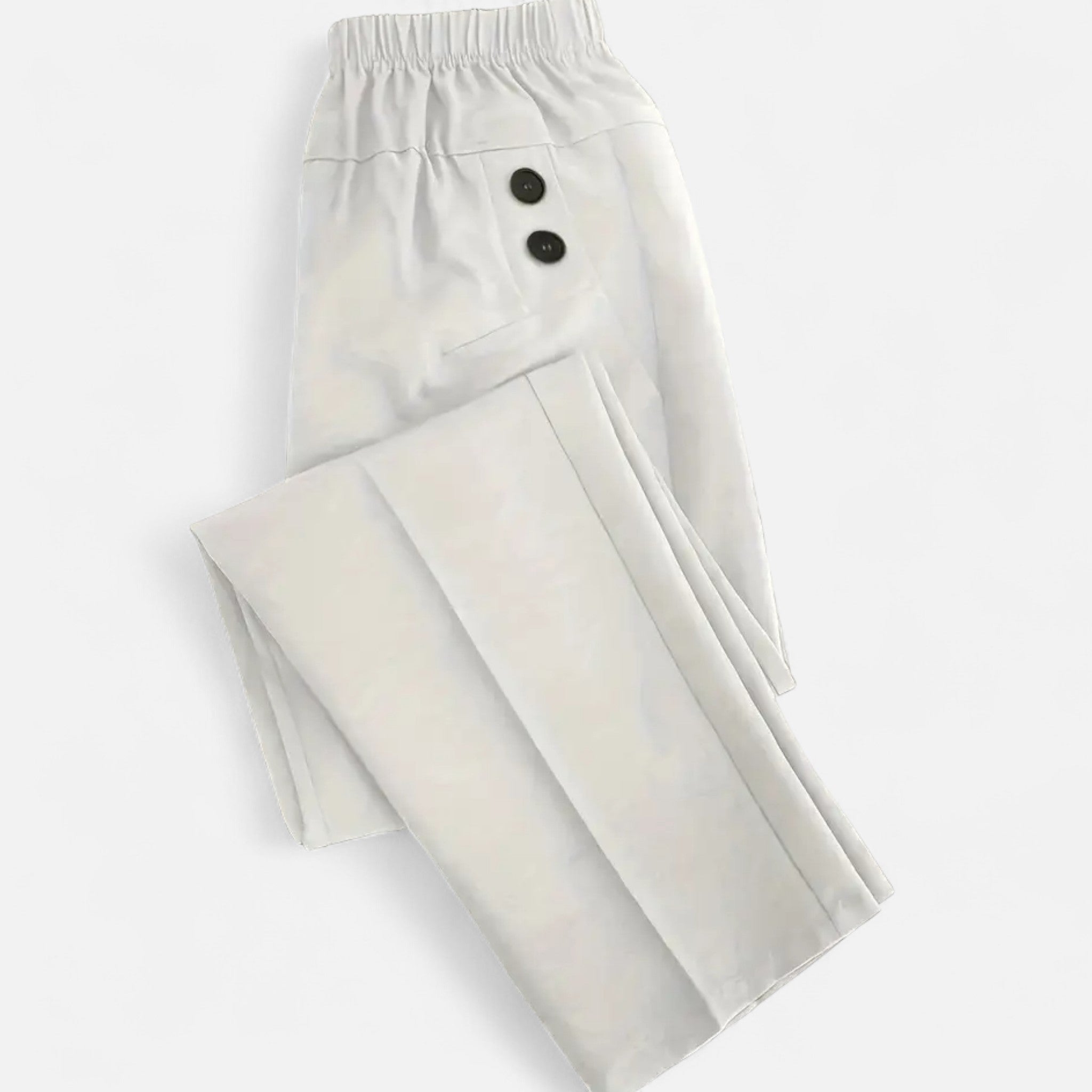 Zeyliah | Women’s Tapered Trousers with Elastic Waist