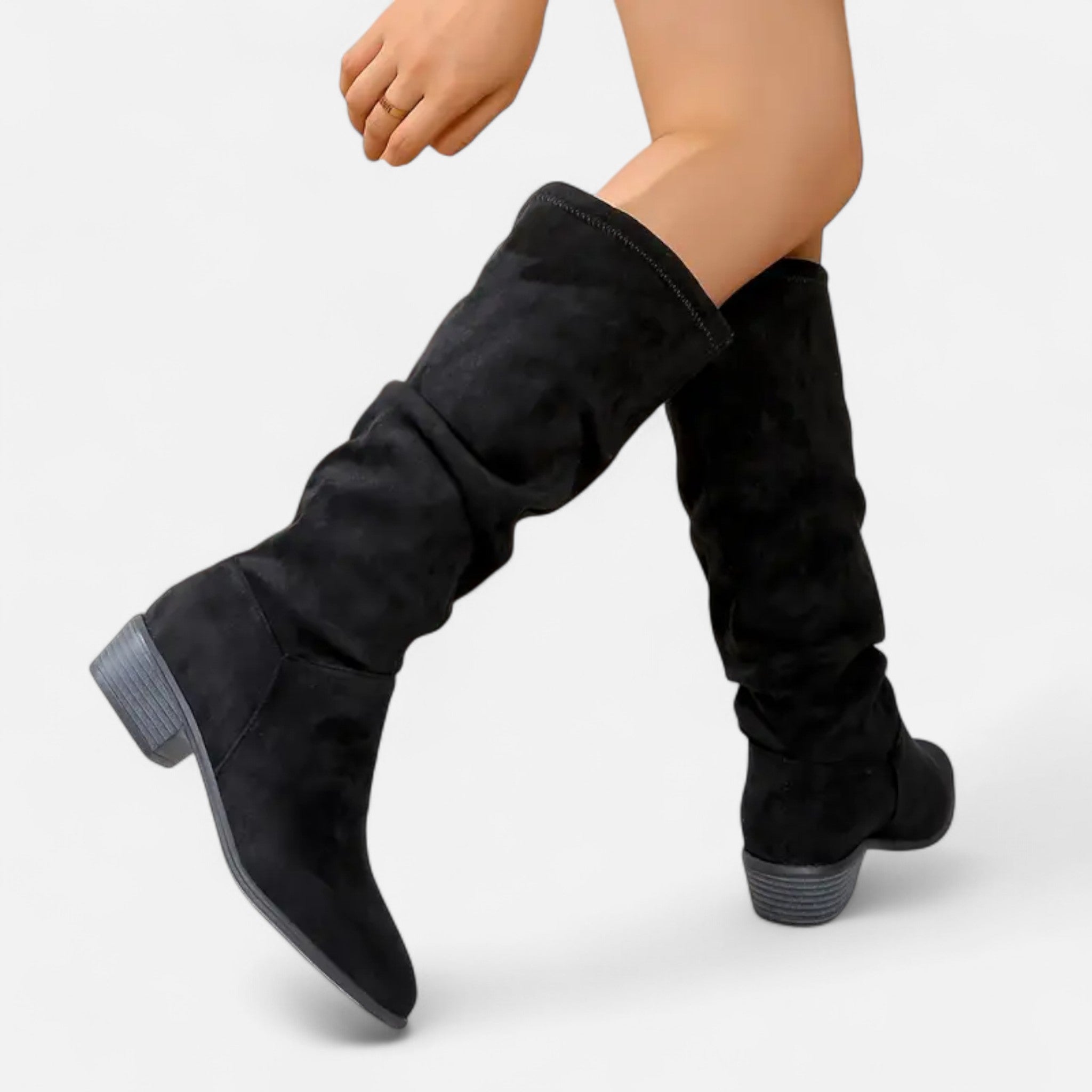 Zeyliah | Women’s Knee-High Block Heel Boots