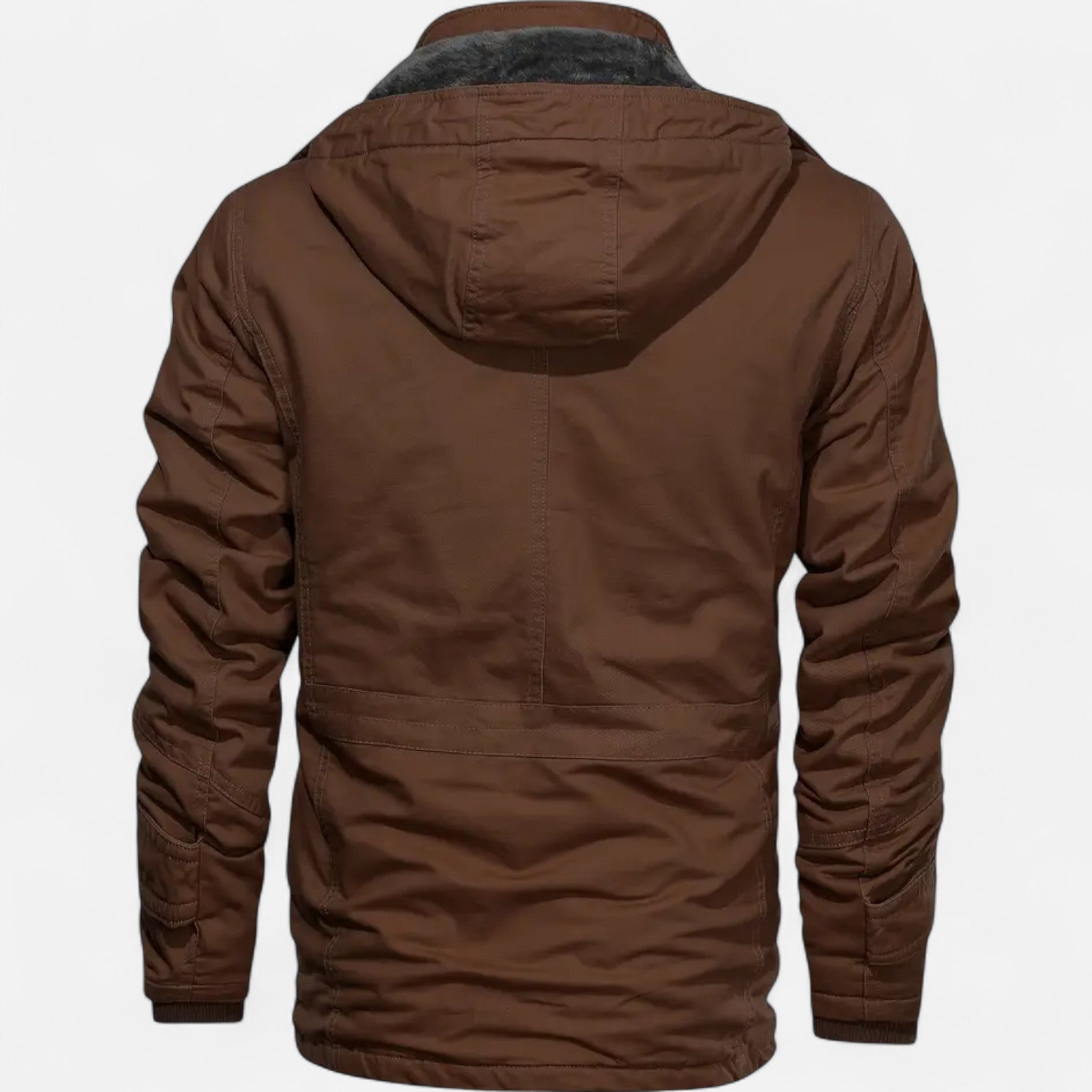 Zeyliah | Men’s Mid-Length Jacket with Detachable Hood