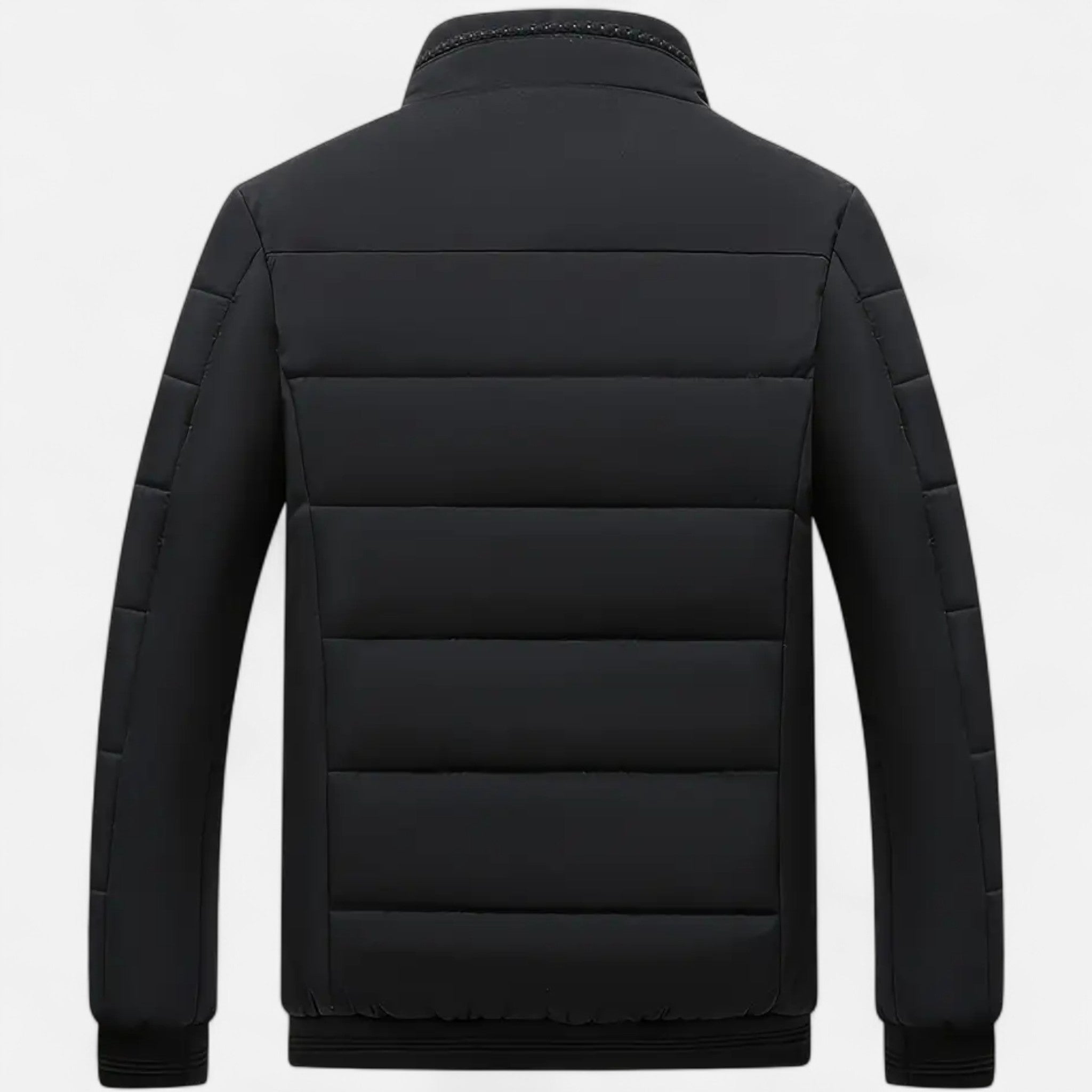 Zeyliah | Men’s Polyester Jacket with Stand Collar