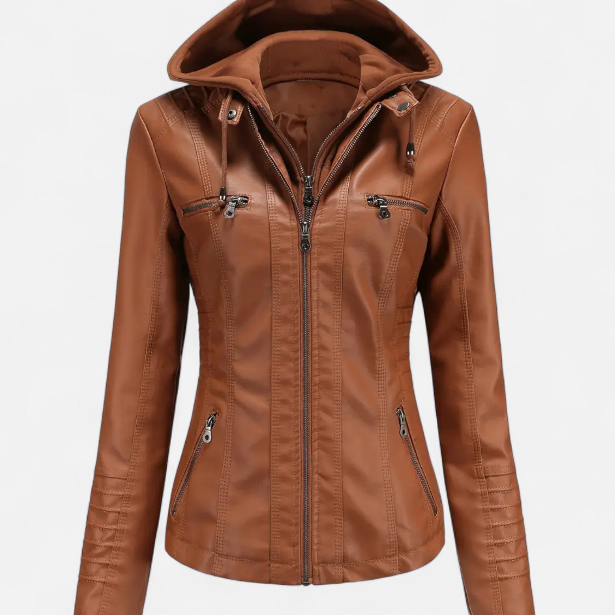 Amelia Women’s Two Piece Jacket with Detachable Hood and Pockets